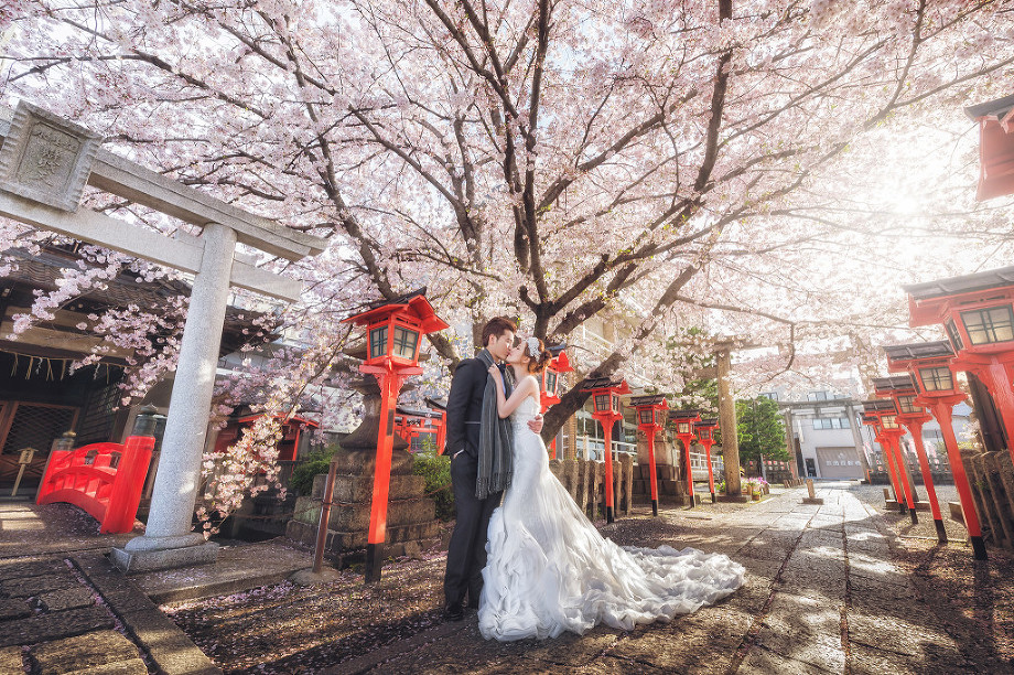 Pre 016 - [Overseas海外婚紗] Kyoto 京都櫻花婚紗