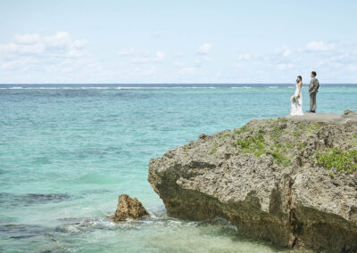 海外婚禮婚紗沖繩婚禮教堂證婚,moon beach wedding