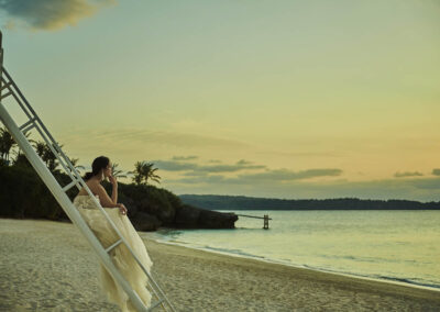 海外婚禮婚紗沖繩婚禮教堂證婚,moon beach wedding