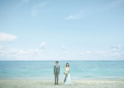 海外婚禮婚紗沖繩婚禮教堂證婚,moon beach wedding