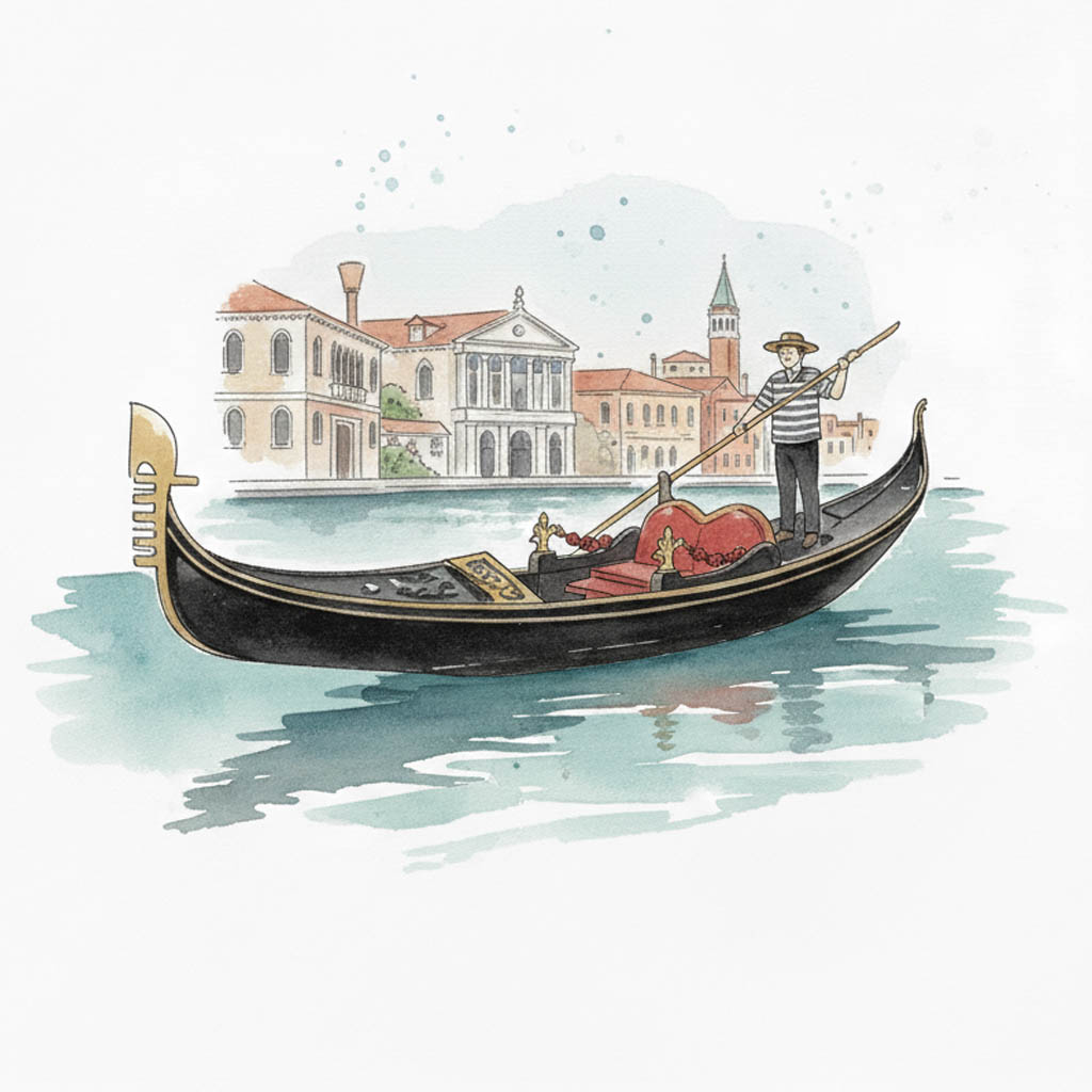 威尼斯旅拍旅行 威尼斯旅拍旅行,貢多拉船