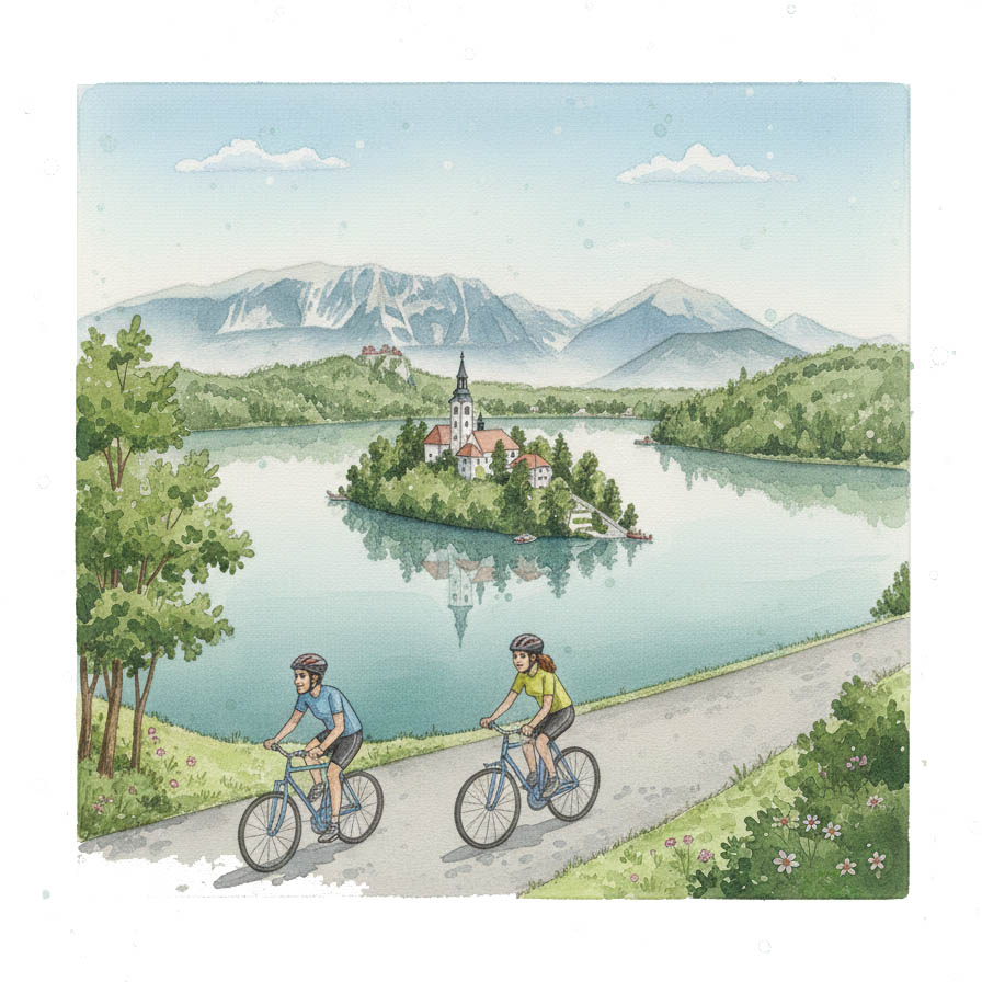 布萊德湖租自行車tour 布萊德湖租自行車tour