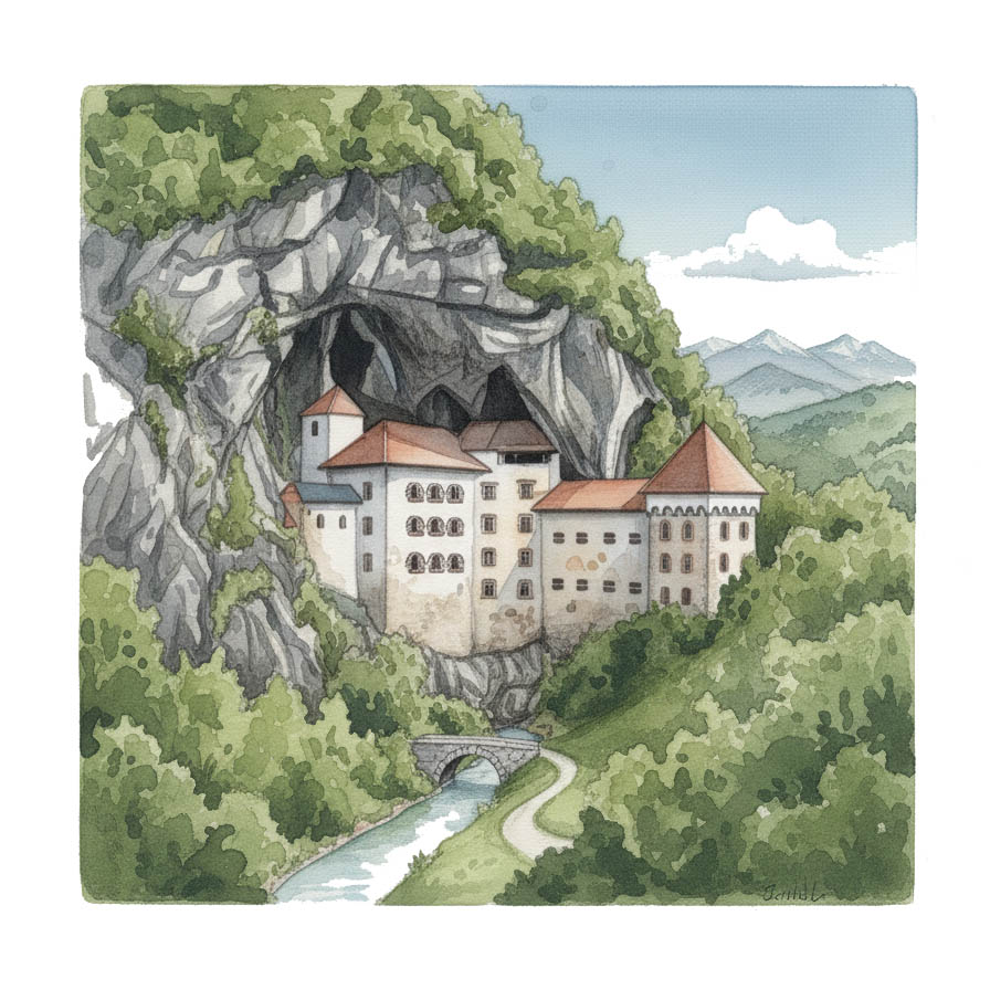 斯洛維尼亞洞窟城堡 斯洛維尼亞洞窟城堡